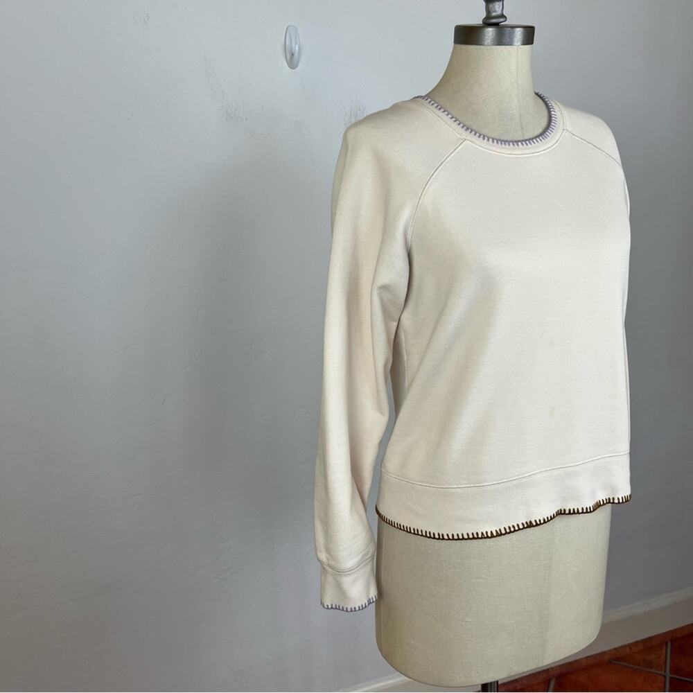 Madewell Stitched Shrunken Sweatshirt - Picture 3 of 9